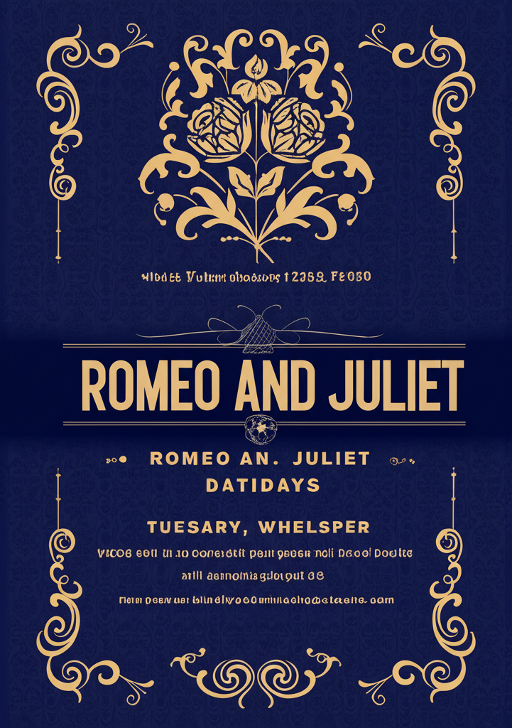 Romeo & Juliet Playbill